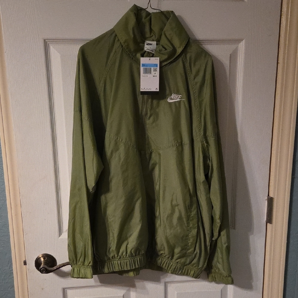 Nike Men's Olive Windbreaker Jacket